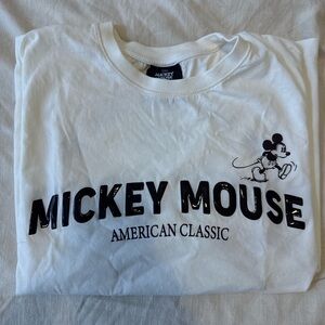 Mickey Mouse American Classic White T-Shirt